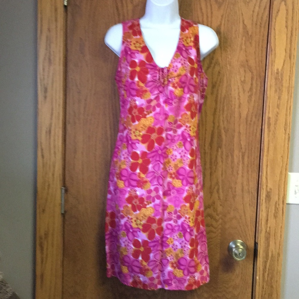 Expressions Cheery Summer Floral Dress